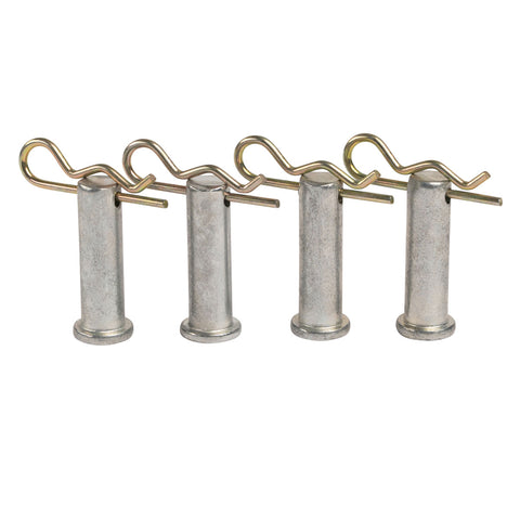 Four SideLyer celvis pins and cotter pins